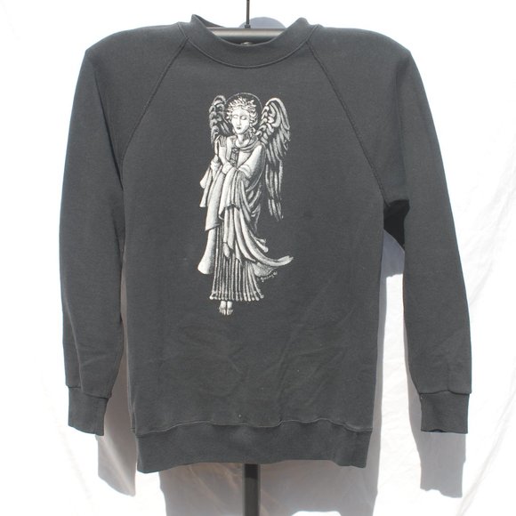 Vintage 1991 Angel Soffe Sweats Made in USA Crew - Picture 1 of 6